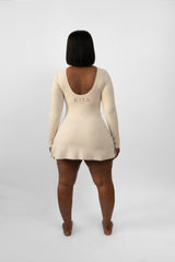 Backless Illusion Tennis Dress