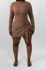 Backless Illusion Tennis Dress